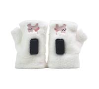 Heated Winter Gloves - Electric Thermal Gloves with 3 Heating Modes | Rechargeable Thermal Gloves for Cold Days, Fingerless Hand Warmers for Outdoors, Skiing, Traveling and the