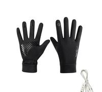 Heated Winter Gloves - Integrated Heating Elements, Portable Charging Cable, Weather Guard Design, Flexible Grip Palms | For Motorcycling Ski Touring Outdoor Riding Trekking Cold Climate Training Sess