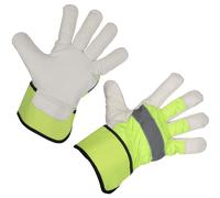 Heated winter gloves made of goat leather Kerbl