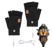 Heated Winter Gloves - Soft Electric Heating for Winter, Heated Mitts for Cycling and Hand Warmers - for Outdoor, Home, Office, Sports, Driving, Skiing, Hiking,