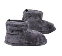 Heated Winter Slippers - Electric Warm Booties, Five Level Temperature Control, Timer Function Footwear | Insulated Cozye Shoes for Home Office Reading Working and Cold Weather Use