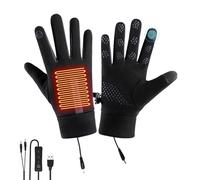 Heated Work Gloves - Touchscreen USB Powered Winter Electric Mittens, Thermal Warmth | Outdoor USB Heated Gloves For Men Women Youth, Skiing, Hiking, Working, Snowboarding & Winter Sports