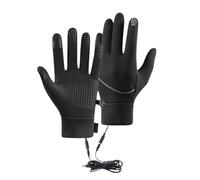 Heated Work Gloves | Windproof Thermal USB Heated Gloves | Thermal Mitten for Cold Weather and Winter Activities such as Running, Driving, Hiking, Cycling and
