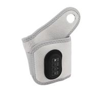 Heated Wrist Brace with Vibrating Massage, Adjustable Heating Pad Wrap for Wrist Pain Relief Ideal for Office Work Travel Driving Hand Therapy Hot Compress