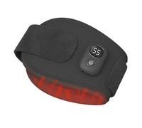 Heated Wristband - Microfiber Memory Foam USB Rechargeable Band, Electric Wrist Warmer, LCD Temperature Display | Three-Level Heating Comfort, Hand Support, Cycling Hiking Outdoor Use