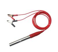 Heater，12V DC Water Heater With Alligator Clip Cartridge Heater 150w 200w 300w Stainless Steel Portable Immersion Heater(12V 200W)