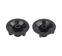 Heater Air Control Knobs Set 2 Pieces Direct Replacement for Select MGB GT and Models 1962-1974 Chrome Bumper BHA4328 BHA4329