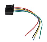 Heater Blower Fan Resistor Compatible With Fiat For Punto For Evo 2008 2009 2010 2011 2012 77364061 Car Heater Fan Blower Motor Resistor Regulator 6450XR 55702407(Connector)