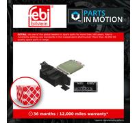 FEBI 100043 BLOWER RESISTOR HEATER FAN RESISTOR PACK 5 PIN FIAT PUNTO DOBLO DUCA
