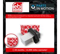 FEBI BILSTEIN 181477 Blower motor resistor
