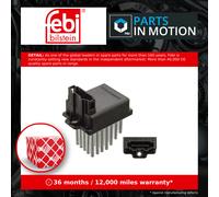 Heater / Blower Resistor 30601 Febi Regulator Rheostat 1J0907521 357907521 New