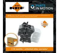 NRF 342063 Blower motor resistor