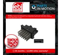 Blower Resistor Fits Ford C-MAX Fiesta 13 Focus Galaxy Kuga Mondeo S- Febi 38645