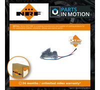 NRF 342021 Blower motor resistor