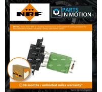 Blower resistor 342012 NRF for FIAT ALFA ROMEO PEUGEOT CITROËN
