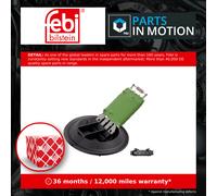 Heater / Blower Resistor fits SEAT IBIZA 02 to 17 Regulator Rheostat 6Q0959263