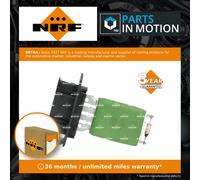 NRF 342019 Blower motor resistor