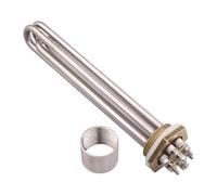 Heater,Compatible for DERNORD,DC 1 1/4"BSP Immersion Water Heating Element DN32 24V 36V 42mm Brass Thread Wind Solar Energy Heater(2pcs,24V 900W)