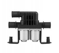 Heater Control Valve Dual Solenoid Compatible with 7er 5er X5 E38 E39 E46 E53 Replacement for 64128374995 64116906652