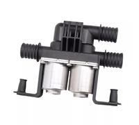 Heater Control Valve w/Dual Solenoid Compatible with X5 X6 E53 E70 F15 E71 F16 970 92A Replacement for 64116910544 Iron Heater Control Valve