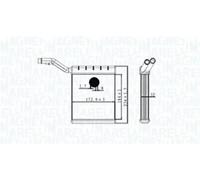 MAGNETI MARELLI 350218480000 Heater matrix