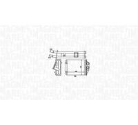 MAGNETI MARELLI 350218491000 Heater matrix