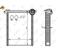 Heat Exchanger, interior heating for CITROËN PEUGEOT:RCZ,308 I,308 CC,308 SW I
