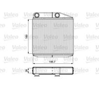 Heater core 811502 VALEO for OPEL FIAT CITROËN ALFA ROMEO PEUGEOT ABARTH