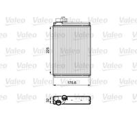 VALEO 811507 Heater matrix