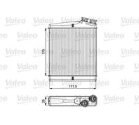 VALEO 811512 Heater matrix