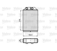 VALEO 811530 Heater matrix