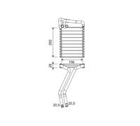 Heater Matrix for Hyundai TUCSON Kia SPORTAGE 15-23 97138D7000