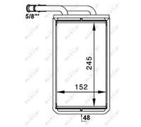 NRF 54234 Heater matrix