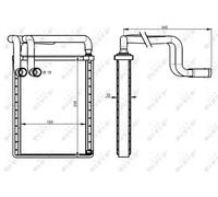 NRF 54336 Heater matrix
