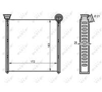 NRF 54342 Heater matrix