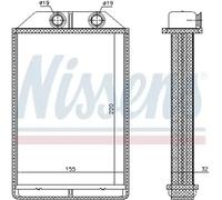 NISSENS 70234 Heater matrix