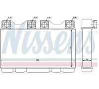 NISSENS 70515 Heater matrix