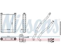 NISSENS 707198 Heater matrix