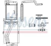 Nissens Heater 707297 for eg. HYUNDAI TUCSON (2016) 2.0 CRDI