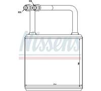 NISSENS 72029 Heater matrix