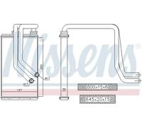 HEAT EXCHANGER INTERIOR HEATING 72956 FOR MITSUBISHI OUTLANDER/SPORT/II/SUV 2.0L