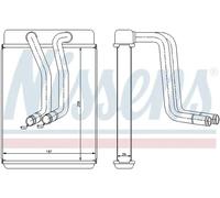 NISSENS 77634 Heater matrix