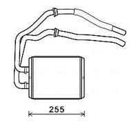 Heater core Brazed cooling fins IV6105 AVA QUALITY COOLING for IVECO DAILY V Van