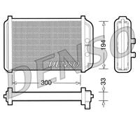 Heater core DRR09033 DENSO for FIAT DUCATO Van DUCATO Bus