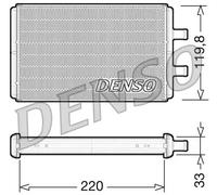 DENSO DRR12007 Heater matrix