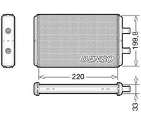 DENSO DRR12016 Heater matrix