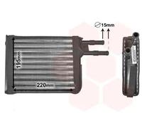 VAN WEZEL 09006128 Heater matrix