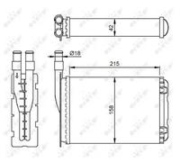NRF 507339 Heater matrix