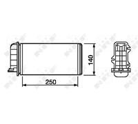 NRF 53219 Heater matrix