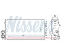 NISSENS 73356 Heater matrix